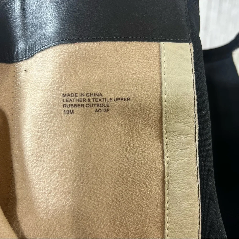 Michael Kors Bromley Wedge Boot Knee High in Black Leather women’s size 10